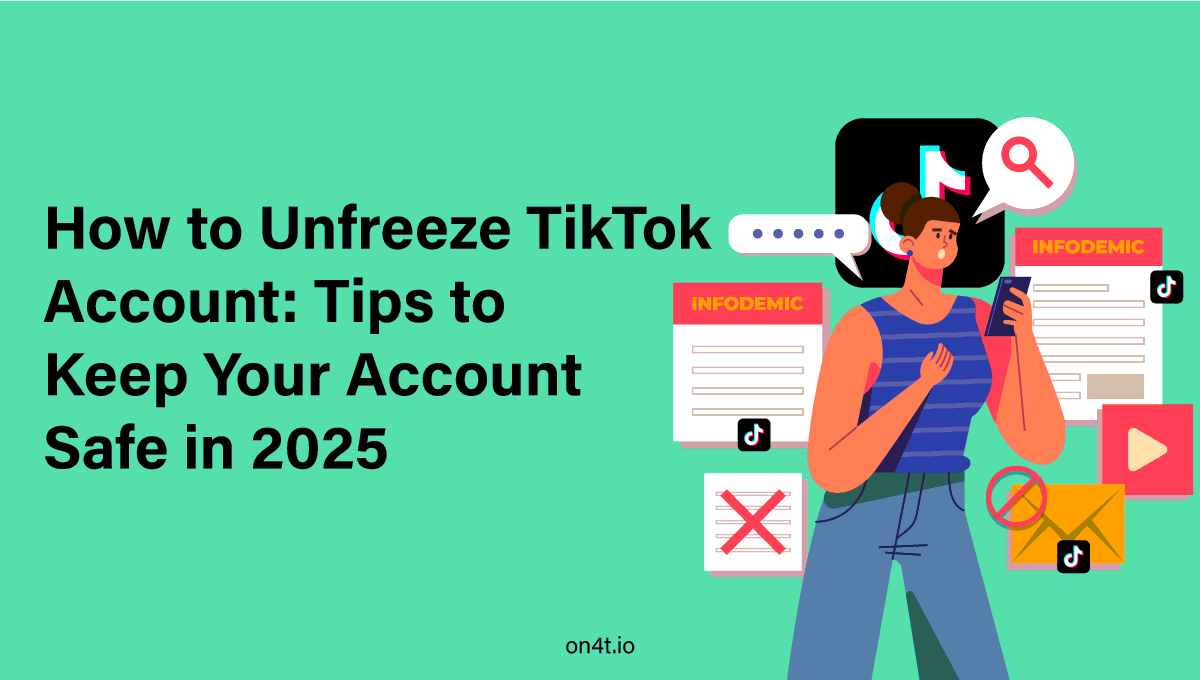 unfreeze TikTok account